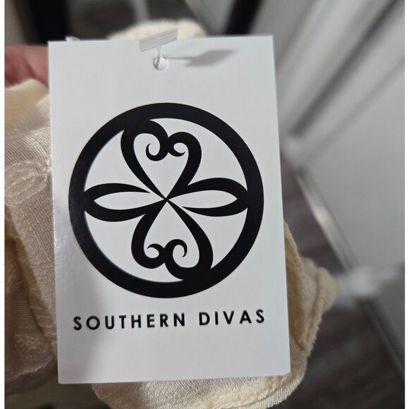 Southern Divas Embroidered Floral Cream Open Cardigan/kimono NWT O/S - Picture 5 of 10